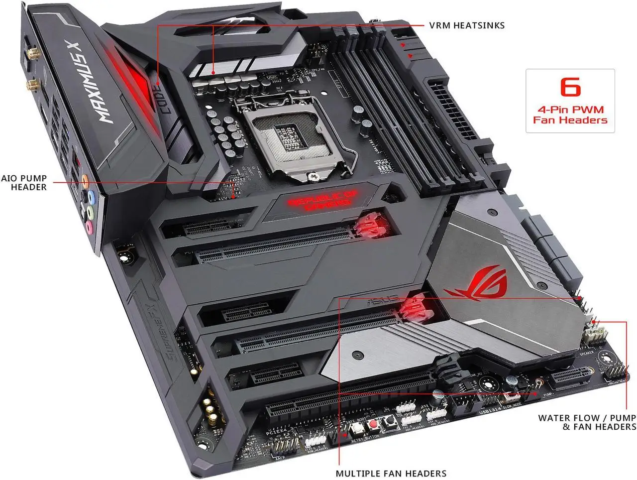 ASUS ROG MAXIMUS X CODE Motherboard Intel Z370 LGA 1151 support Core i3-9100F 8400 9400F 9600K 8100 cpu DDR4 64GB Wi-Fi 802.1