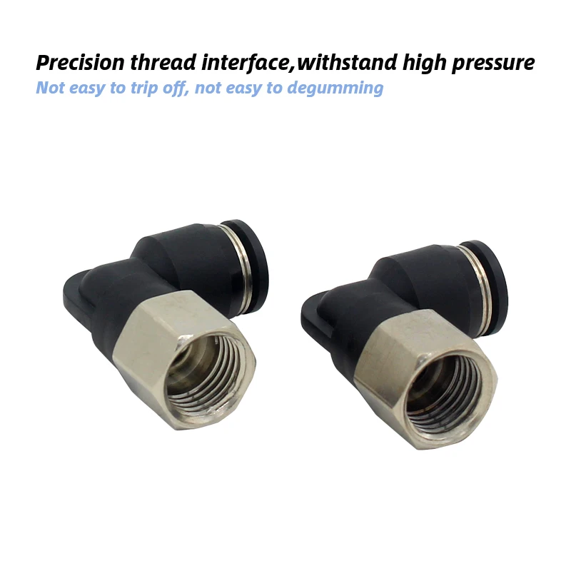 10pcs/lot  Pneumatic components PLF Series Female Elbow PLF6-01 PLF6-02 PLF8-02 straight one-touch fittings