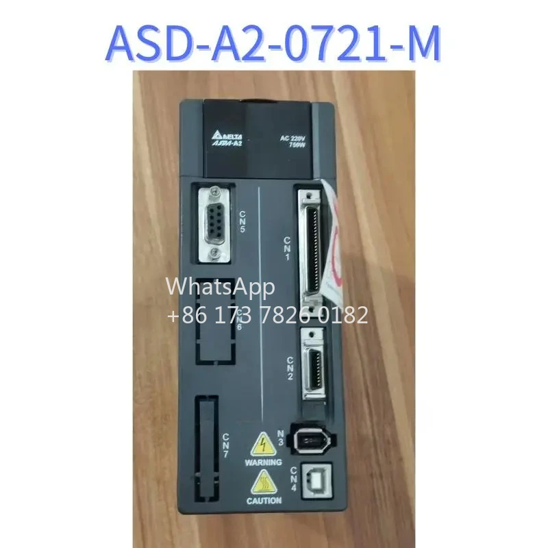 

ASD-A2-0721-M Second-hand servo drive 750W function operation OK