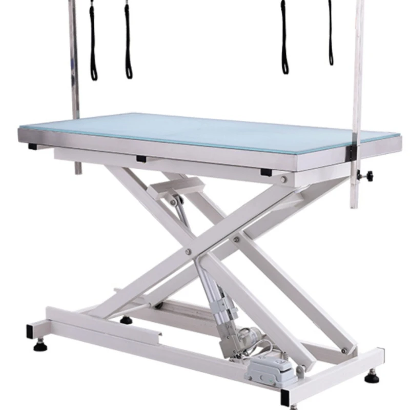 

Pet hydraulic lifting beauty table folding pet shop special beauty table