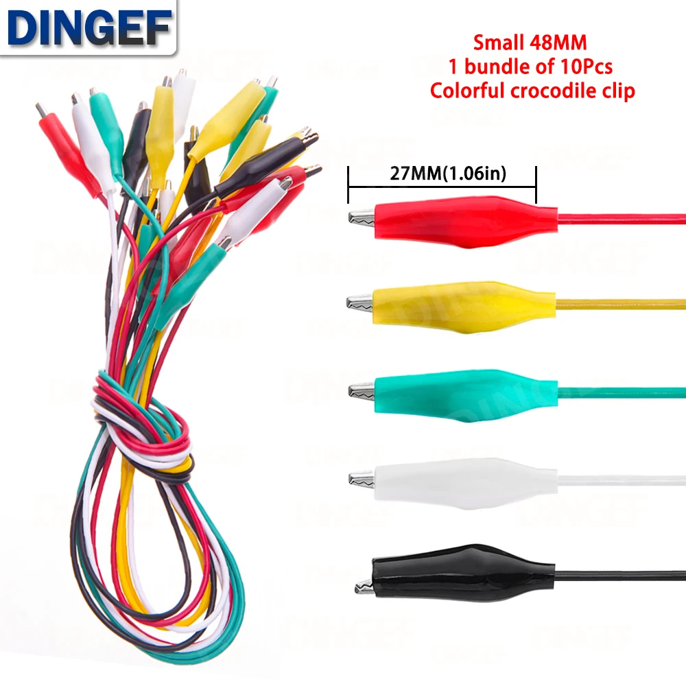 1 قطعة DIY بها بنفسك الكهربائية المتعدد موصلات اختبار التمساح الموز 4 مللي متر التوصيل USB تيار مستمر التوصيل كابل عالمي مع مقاطع التمساح