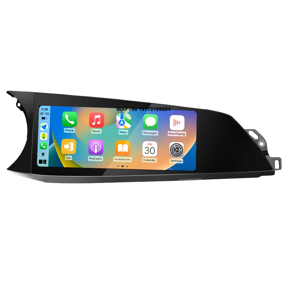 

10,25-дюймовый дисплей Carplay для пассажиров (Co-Pilot) для Alfa Romeo Giulia 2015-2020: мультимедийный видеоплеер, навигация на подголовник