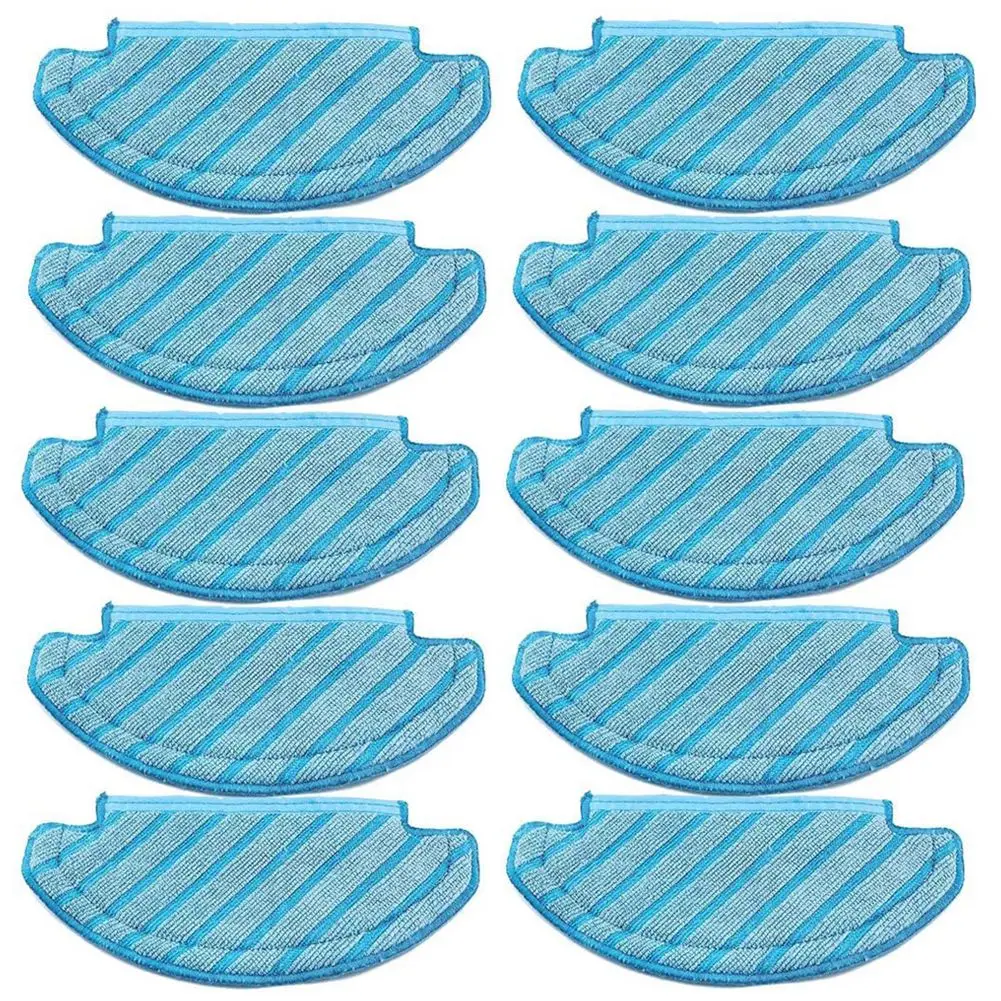 

10Pcs Mop Cloths Cleaning Pads for Ecovacs Deebot Ozmo T8 AIVI T8 Max N8 Pro Plus/ N8 Pro Vacuum Cleaner Accessories