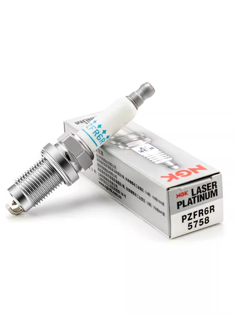 Original NGK PZFR6R 5758 Brand New Laser Dual Platinuim Spark Plug 03C905601 03F905600A For VW Golf 6 Scirocco Octavia 1.4T