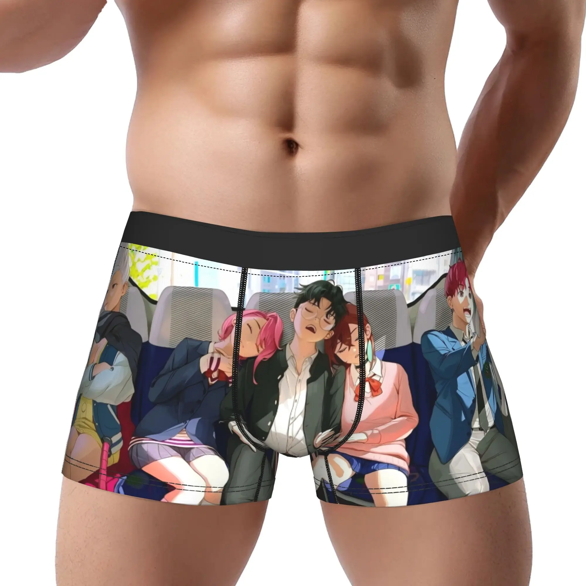 

DanDaDan Underpants Homme Panties Men's Underwear DanDaDan Comfortable Shorts Boxer Briefs