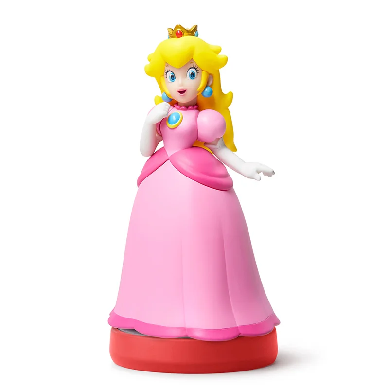 ARTSWIFT Amiibo Figuur Super Mario Odyssey Serie Peach Toehoofdfiguur Yoshi Luigi Originele Aziatische Versie Regiovrij Op Voorraad