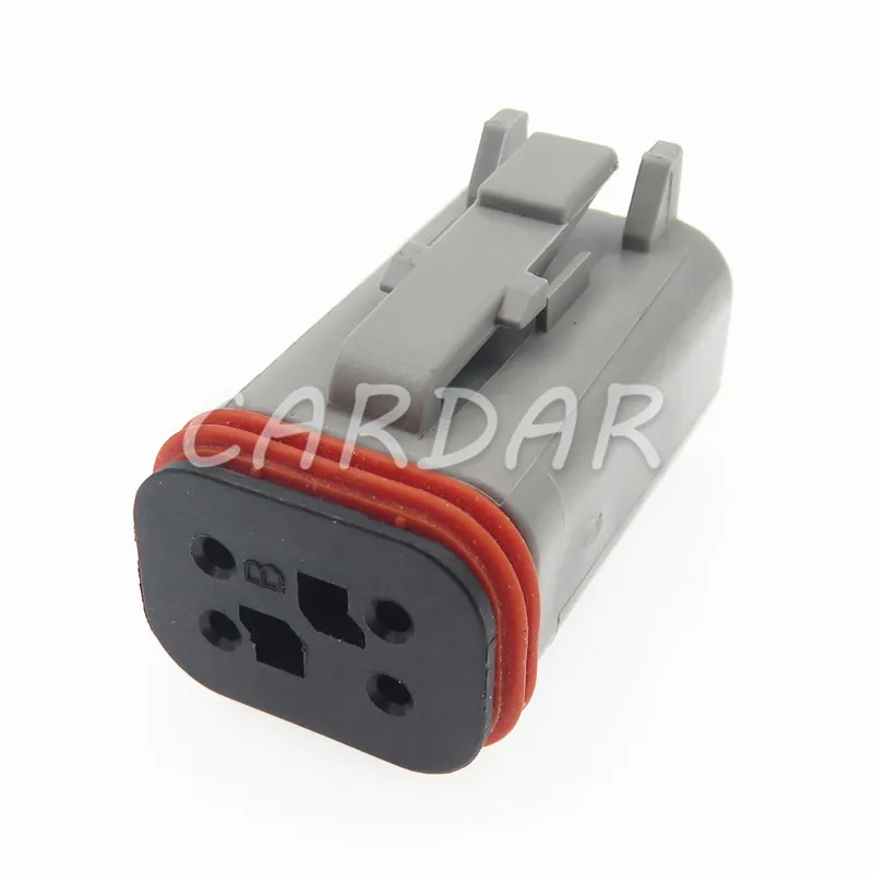 1 Set 4 Pin DT06-4SB Waterproof Auto Connector Socket AC Assembly For Heavy Duty Truck EBC System