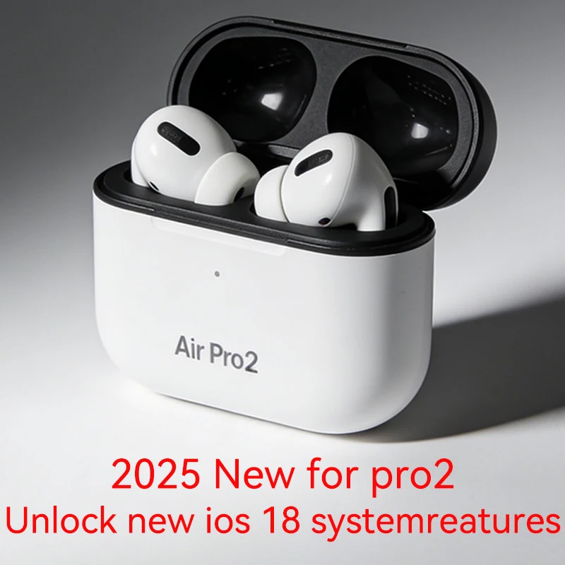 سماعات أذن بلوتوث لاسلكية Pro 2 جديدة لعام 2025 مع كابل USB-C من النوع C وسماعة رأس للألعاب بخاصية إلغاء الضوضاء النشطة #1