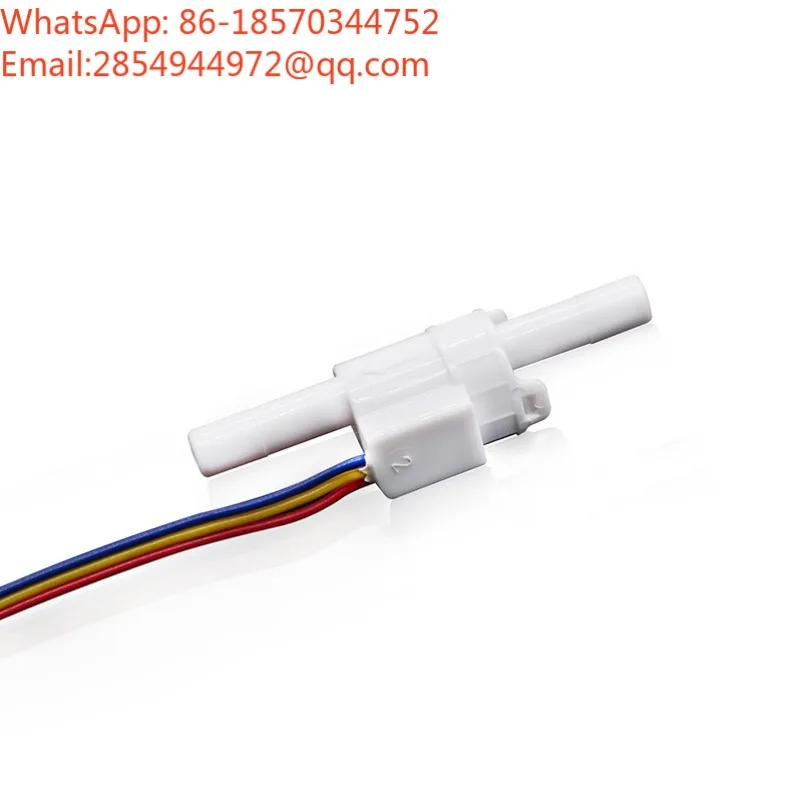 2‑Quick‑Connect Mini Water Flow Meter High Precision Flow Sensor for Water Dispenser RO Machine Coffee Machine
