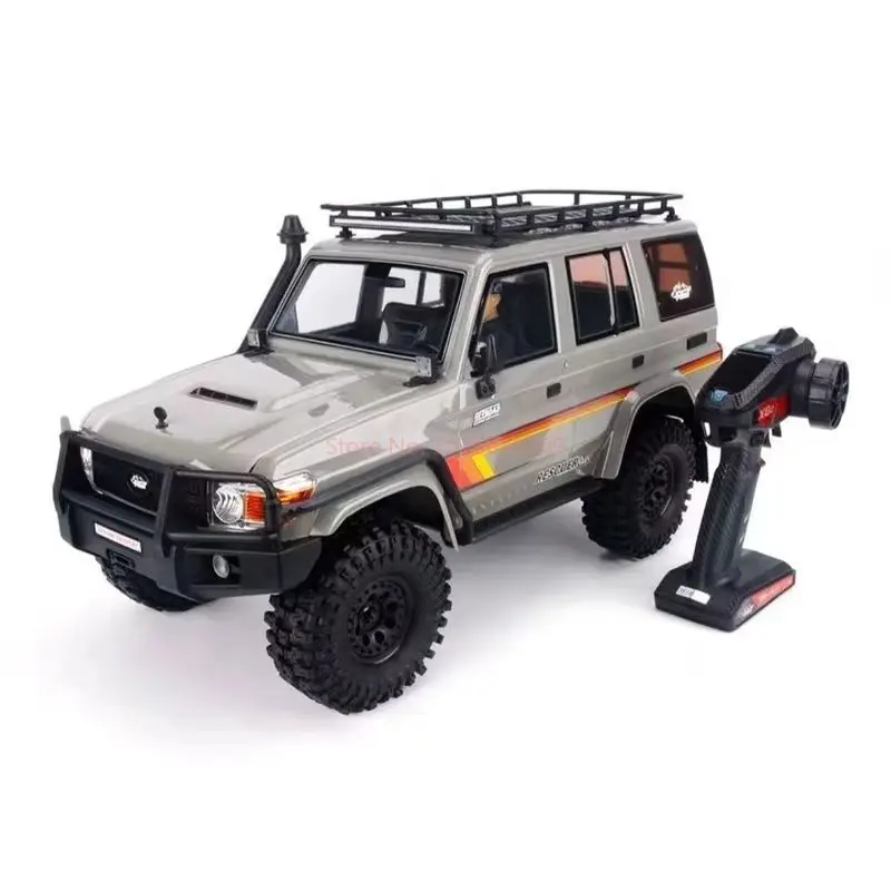 Voiture télécommandée électrique RightEX86190 LC76 1/10 Rc, modèle de voiture inoler Rock Bumosquito, 2.4G, version tout-terrain, 2 vitesses, jouet de changement de vitesse, cadeaux pour enfants