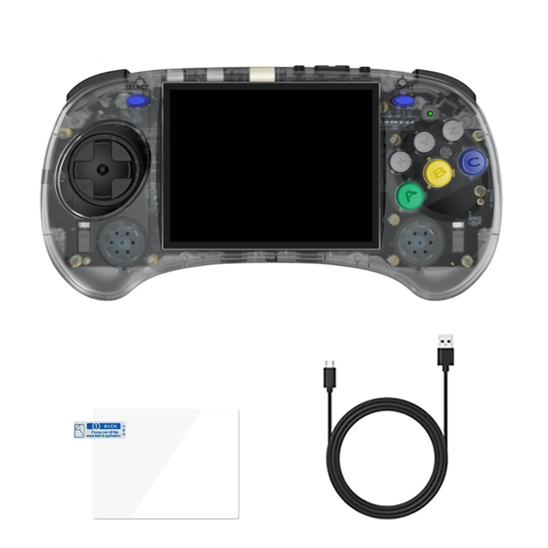 Imagem -05 - Arc-s Handheld Game Console Polegada 128g Ips Linux os os Button Design Reprodutores de Vídeo Retro Suporta Cabo com Fio rg