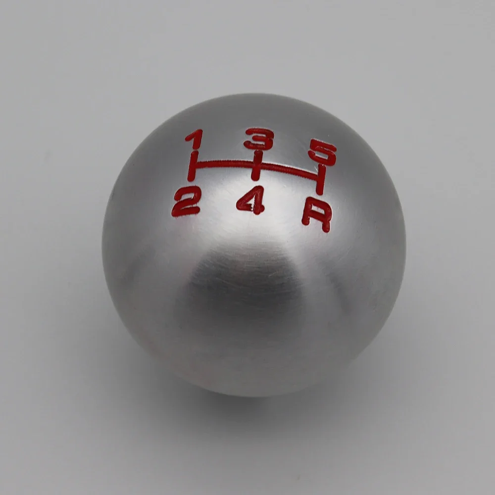 Aluminum 5/6 Speed Ball Shape Shift Gear Knob M10*1.5 For Honda Fit Civic City FD2 FN2 EP3 TYPE R DC2 DC5 AP1 AP2 S2000 F20C