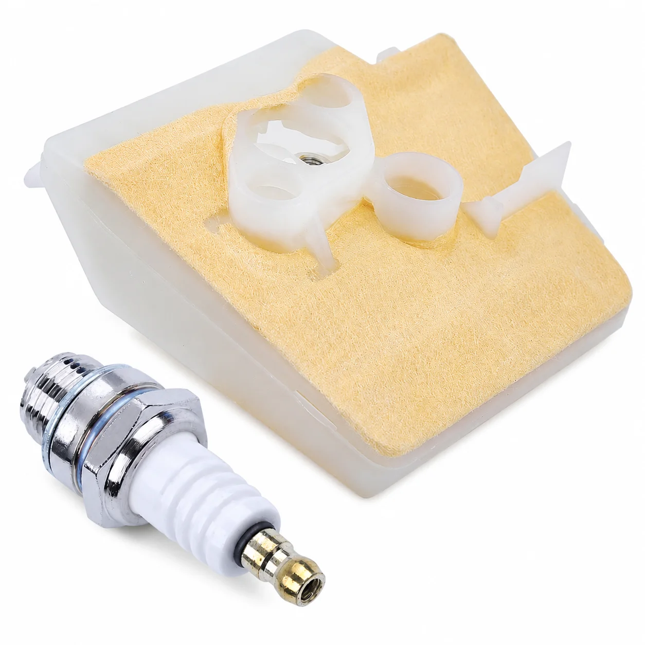 Air Filter Spark Plug Kit Replacement For Stihl 024 MS240 MS260 Chainsaw Tune Up Service Kit Replaces OEM 1121 120 1617