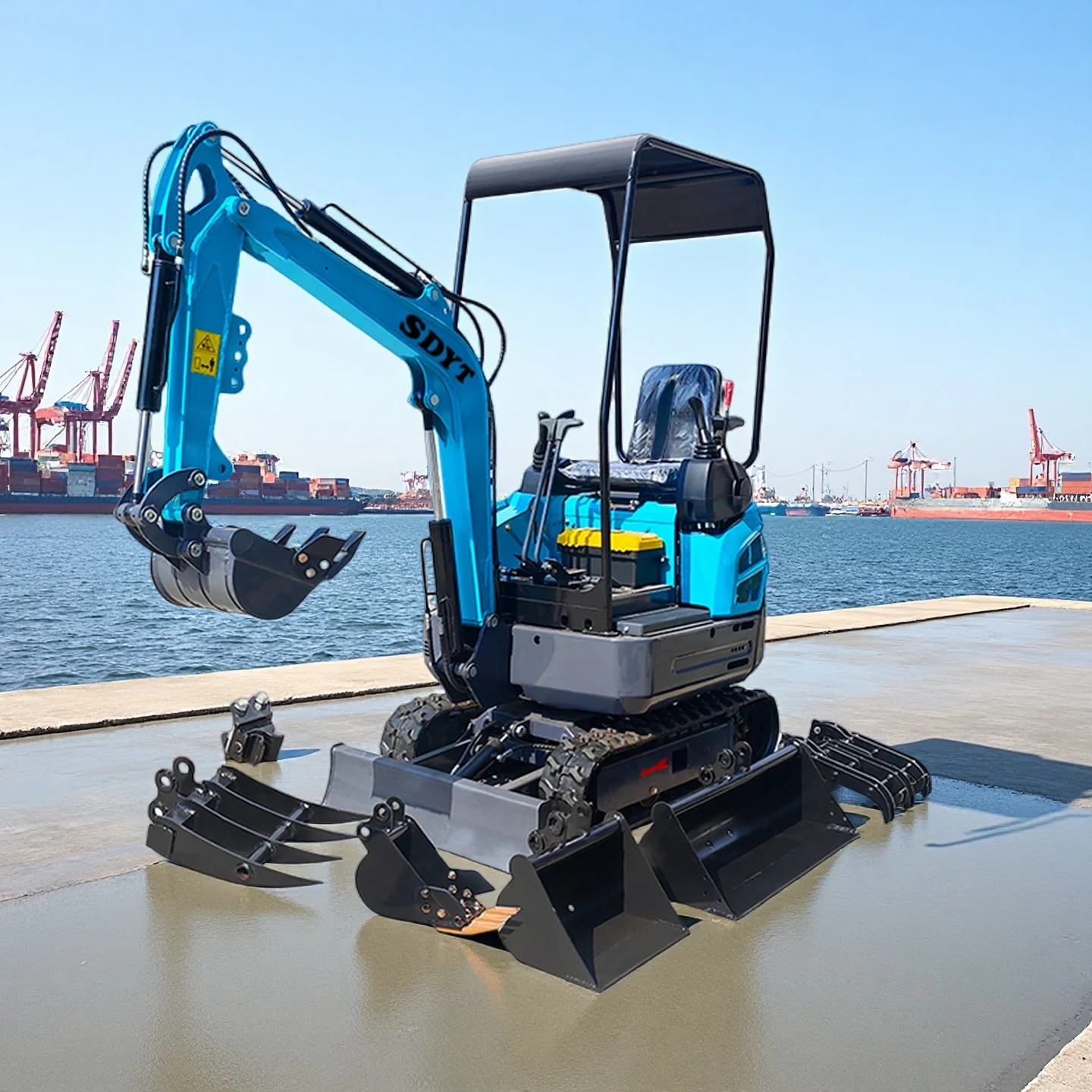 Ферма мини-экскаватора использует мини-экскаватор с индивидуальной кабиной, мини-экскаватор для доставки