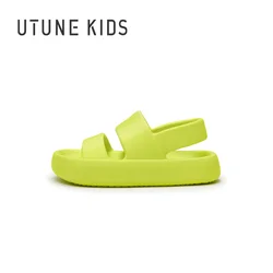 UTUNE-Chaussures d'été pour enfants, sandales confortables pour bébés, pantoufles d'extérieur, respirantes, décontractées, pour filles et garçons