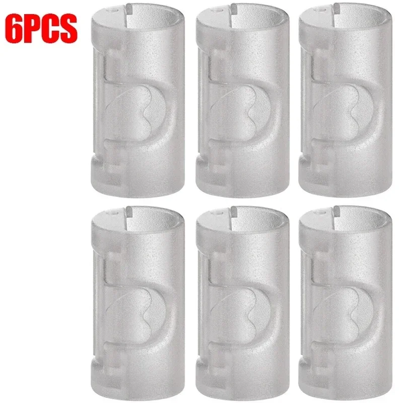 6Pcs Transparent