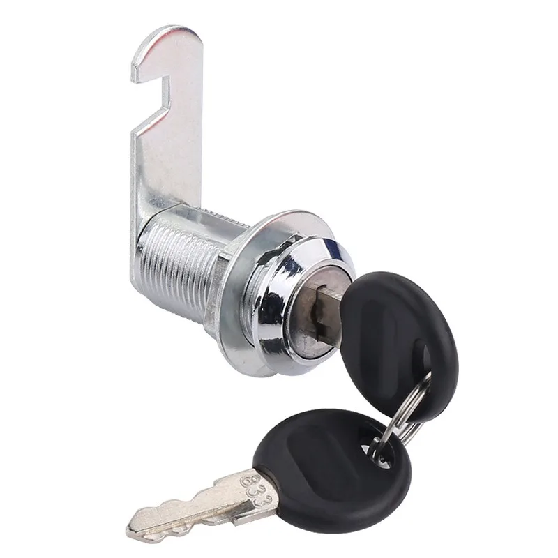 2キーロック付きキャビネットロック,家具ハードウェア,ドアロック,オフィスデスク,レターボックス,カムロック,ファイル,商品,1セット