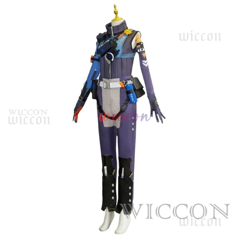 Seth Lowell Cosplay Costume Anime Game Zenless Zone Zero Criminal Investigation Team Uniform Wig Tail Man Carnival Party Suit