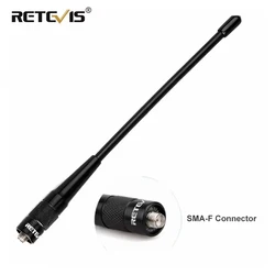 Retevis RHD-701 SMA-F Antenna Walkie-Talkie VHF UHF 2dBi per Kenwood Baofeng UV 5R per Quansheng UV K5 K6 HYT radio accessori
