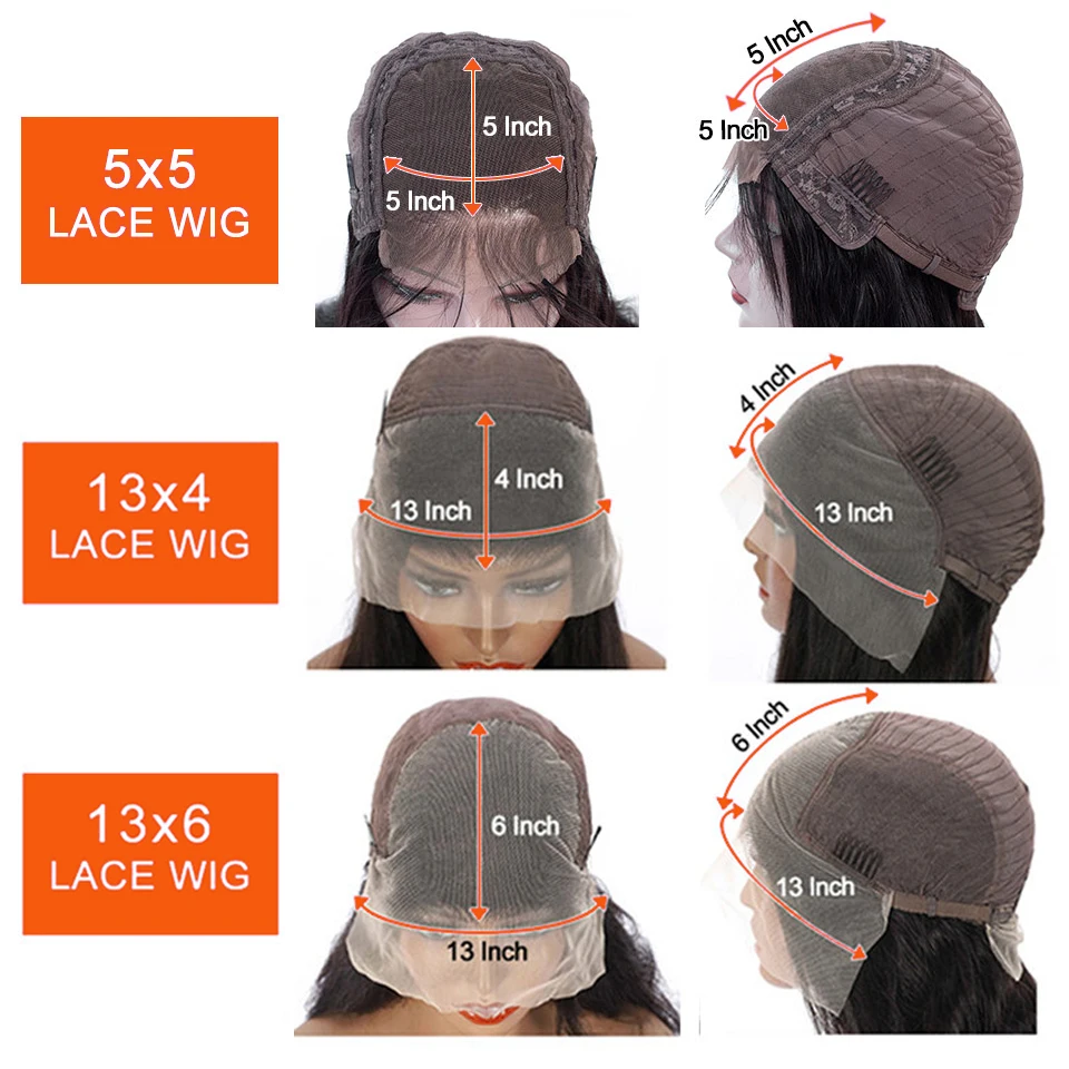 4C kręcone włosy dziecka 13 × 6 HD koronkowa peruka frontalna ludzkie włosy perwersyjne proste HD 13x4 koronkowe peruki z przodu dla kobiet perwersyjne krawędzie linii włosów