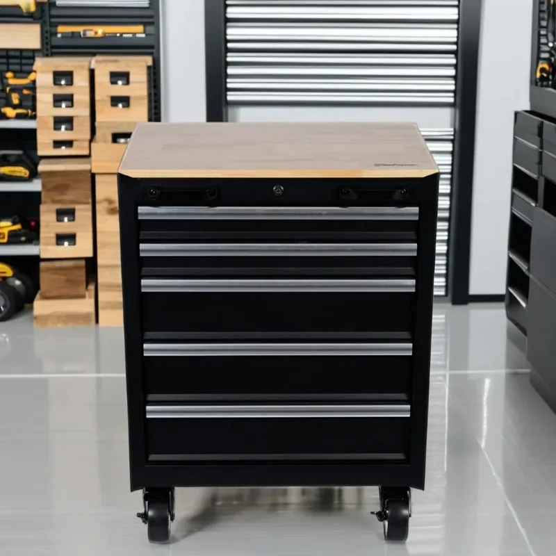 Tool Storage Cabinet New Design Garage Workshop Tool Cabinets on Wheels Mechanic Tool Cabinet for Storage