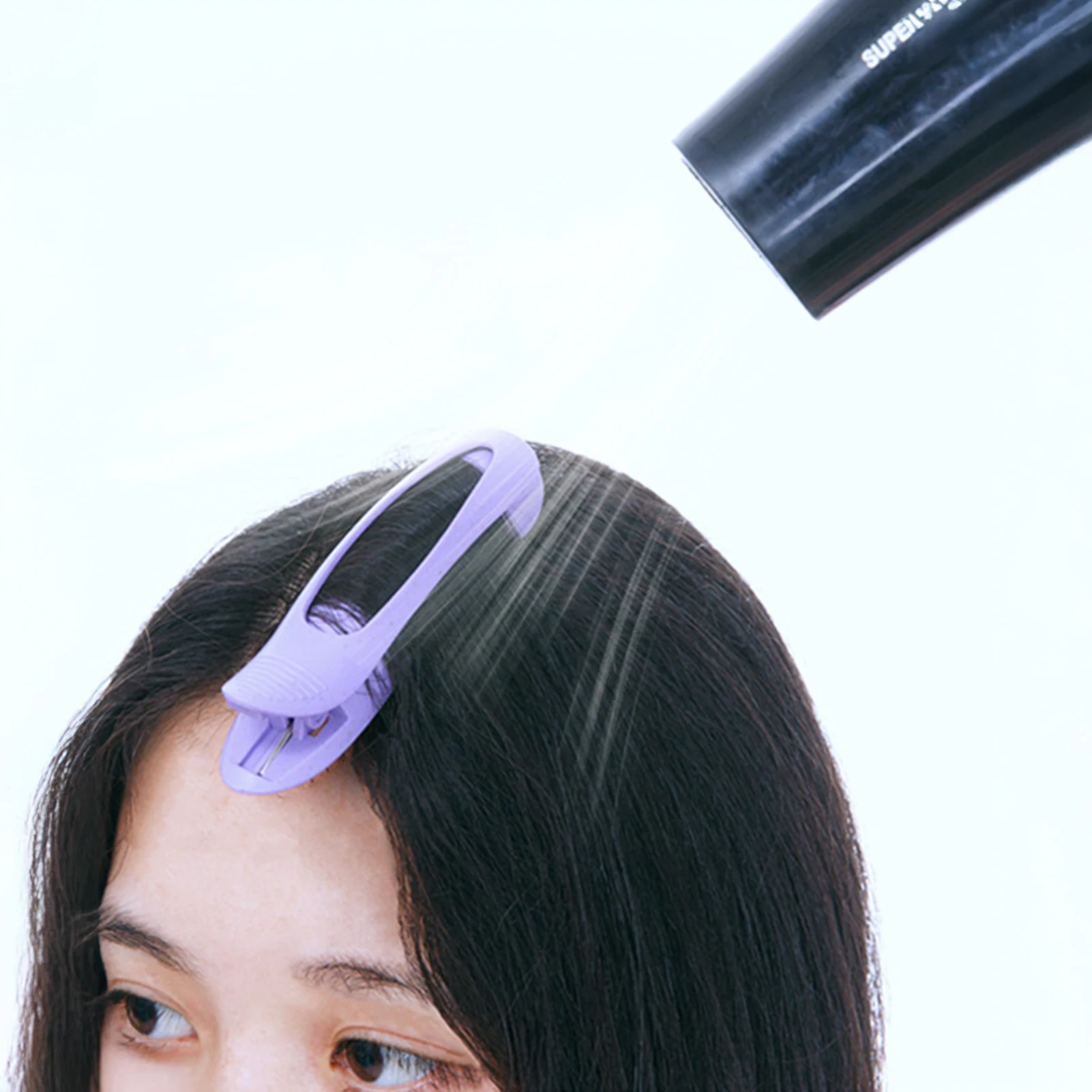 1 قطعة مقاطع تصفيف الشعر للرجال والنساء عالية الجمجمة العلوي رقيق مشبك شعر صالون الحلاق الانفجارات الهوائية مقاطع الشعر اكسسوارات للشعر