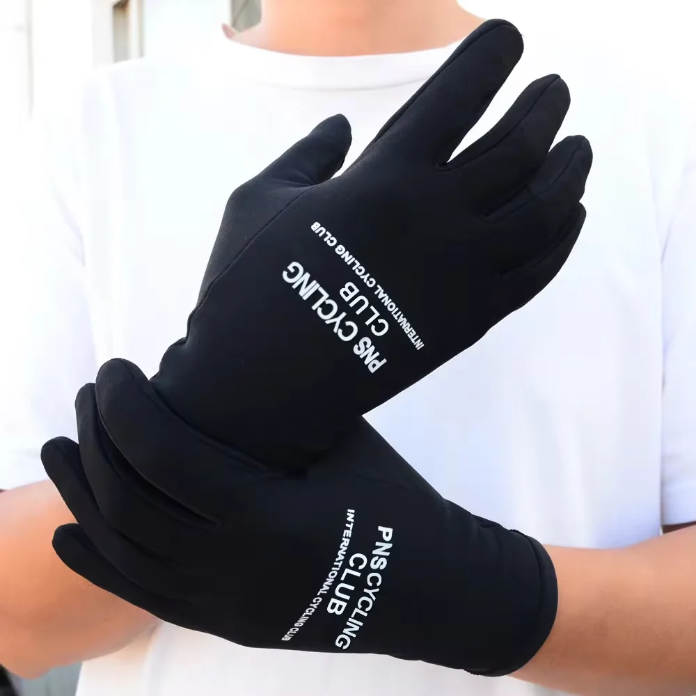 Winter Cycling Gloves Full Fingers PNS Pro Warm Windproof Bike Cycling Gloves Sport Running Ski Bicycle Thermal Non-Slip Gloves