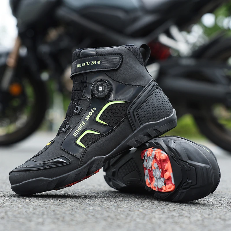 

Вентилируемые мотоциклетные ботинки, легкие ботинки с улучшенным потоком воздуха, мотоциклетные армейские ботинки с превосходным захватом, гоночные, пешие прогулки, работы на открытом воздухе