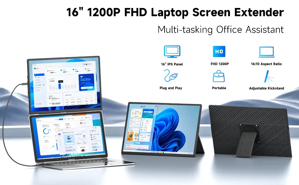 2026 New Arrival Laptop Screen Extender 16