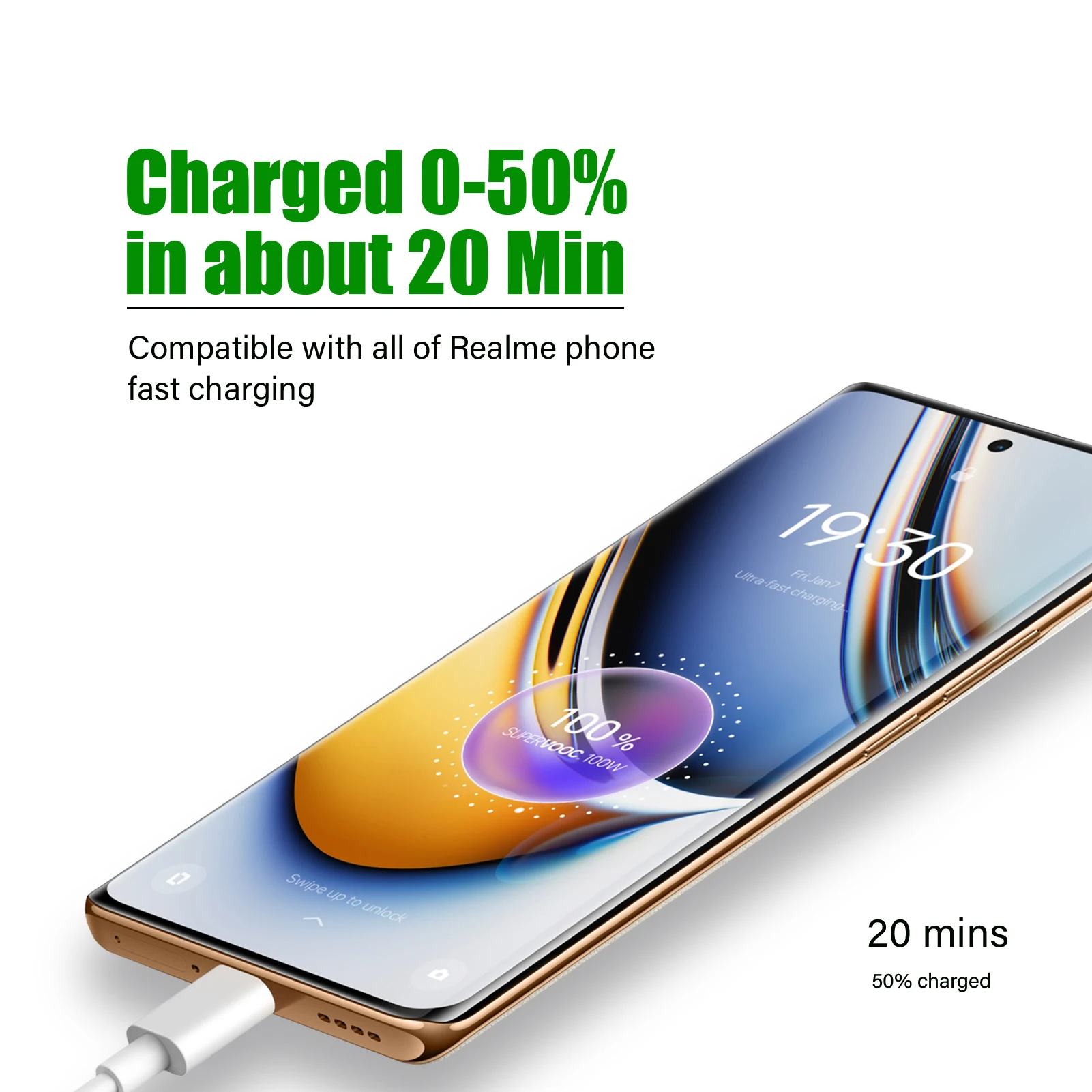 Autoladegerät für Realme 11/10/9 Pro/C55/C35, Warp-Autoadapter für OnePlus 11, Zigarettenanzünder-Ladegerät für OPPO Find X9 Reno 15 – Detail 2