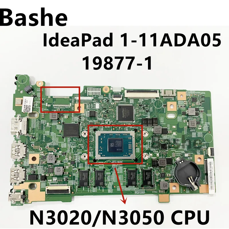 For Lenovo IdeaPad 1-11ADA05 computer motherboard 19877-1 FRU 5B20Z26472 with CPU N3020/N3050 100% test