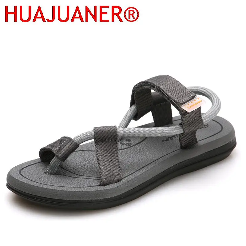 Flip Flops Slip On Flats Slippers Slides Sandals Men Sandalias Hombre Gladiator Casual Sandals Rope Male Summer Roman Beach Shoe