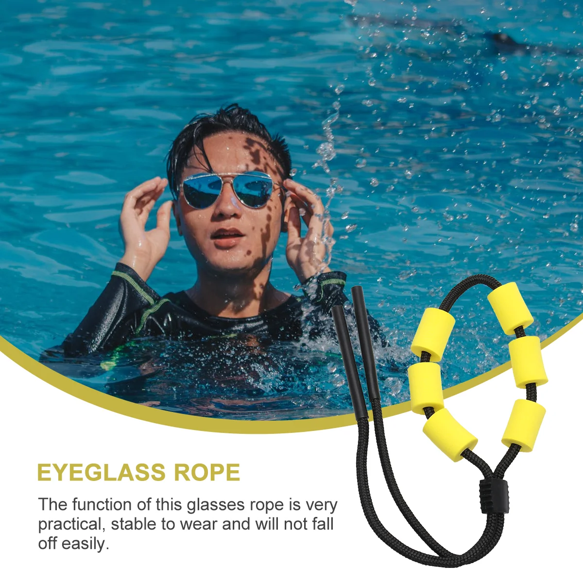 Floating Glasses Lanyard Accessory Fixed Supplies Swimming Hanging Rope Sports Fixing Chain