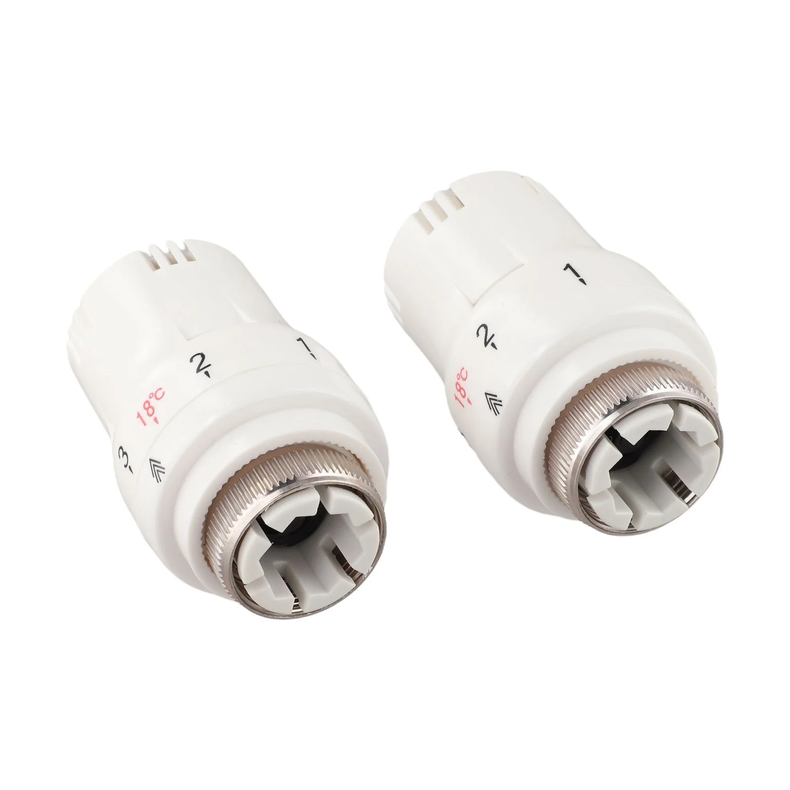 Set of For 2 Thermostatic Radiator Valve Heads with M30 x 1 5 Thread Radiator Valve for Optimal Heating Performance