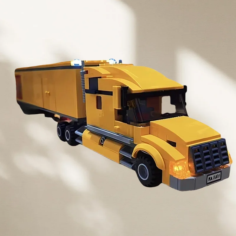 

Конструктор «Городской грузовик» с минифигурками для детей, развивающая модель для самостоятельной сборки, подарок на день рождения