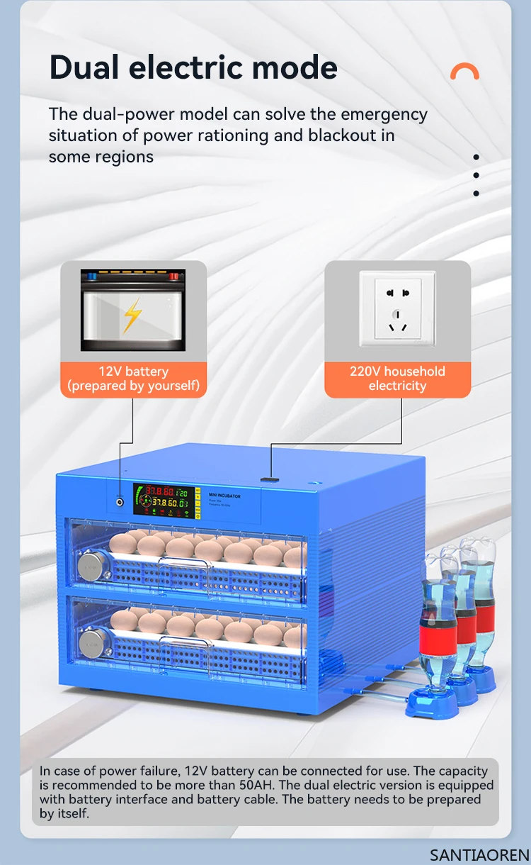 

Automatic Egg Hatching Chicken Egg Incubator for Sale