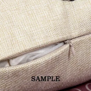 House Weihnachtsdekoration Leinenkissenbezug Sofa Sofa Kissenbezüge Hausdekoration kann für Sie personalisiert werden. 40x40 50x50 45x45 6 Hauptverkaufskissen 45x45 Leinen - №3