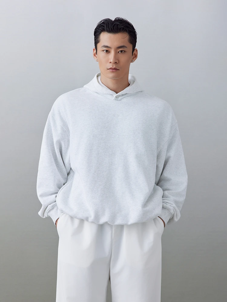 

Fearless East O06 Basic Hoodie Fitness Jacket Men's High Street Simple Cleanfit Loose Fit Casual Autumn Unisex Hooded Sweatshirt