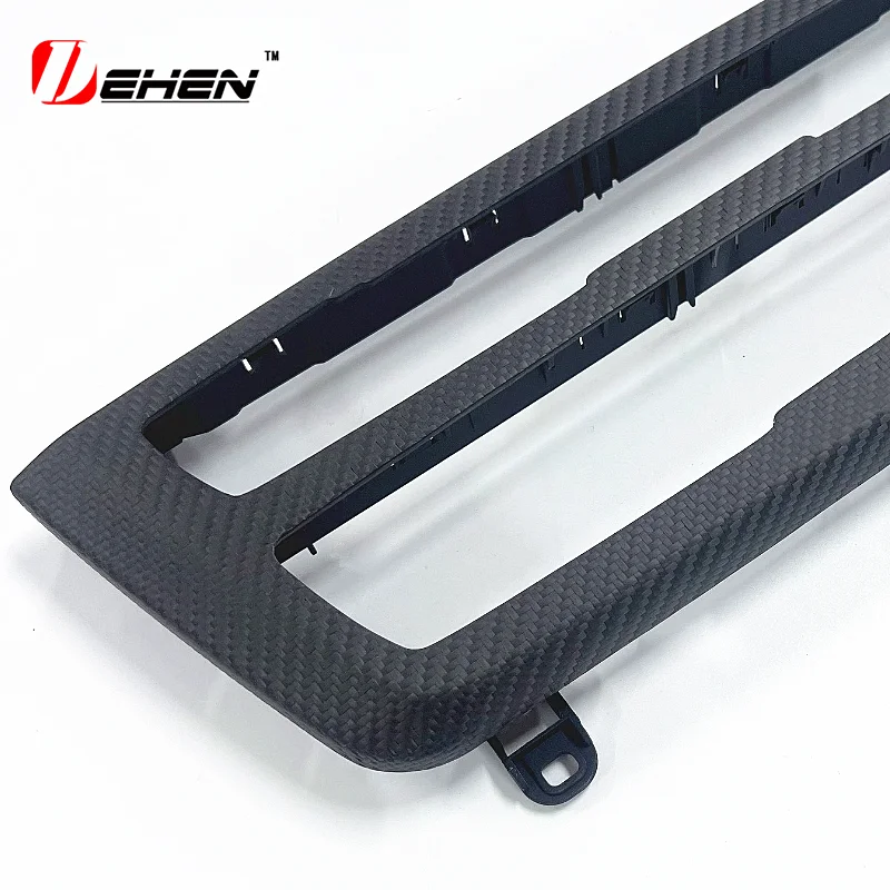 Car CD Panel Trim Center Console Cover Carbon Fiber Sticker Decal For BMW 3 4 Series GT F30 F32 F34 F80 F82 F87 Accessoire
