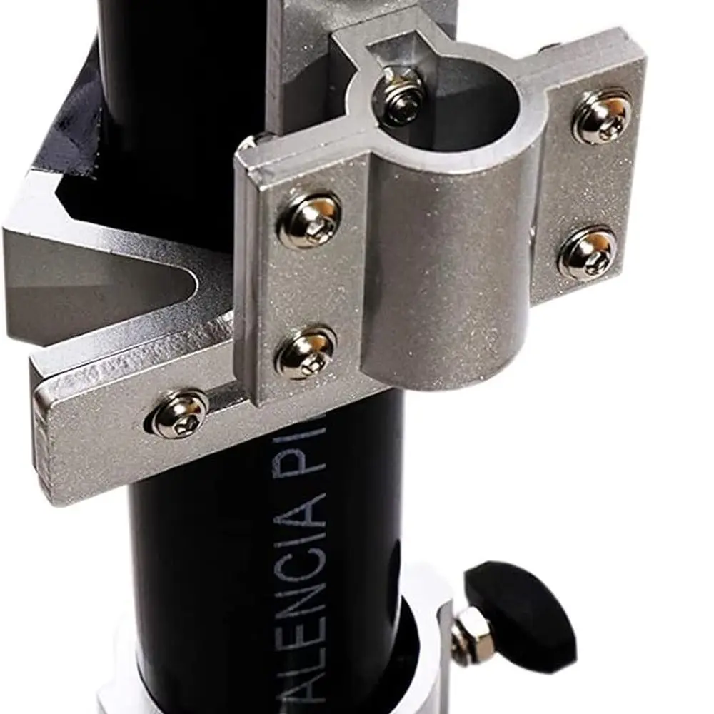 عمود تلسكوبي بطول 10 أقدام مع محول Starlink (GEN 2 / V2) ومجموعة دعامة تثبيت سلم RV - يناسب قضبان سلم مقاس 1.0 بوصة #2