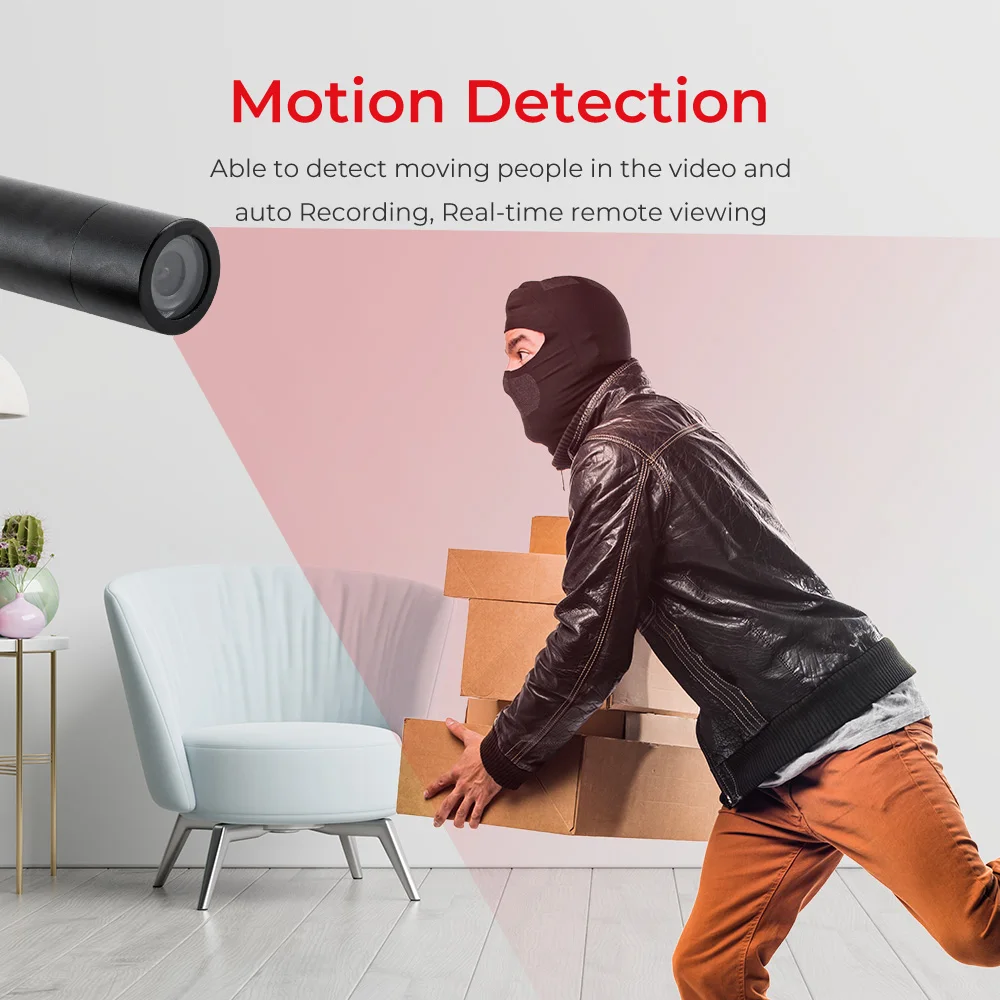 3MP Mini IP Camera With Onvif Video Surveillance Network Camera Pen-type Video Recorder Motion Detection Camera