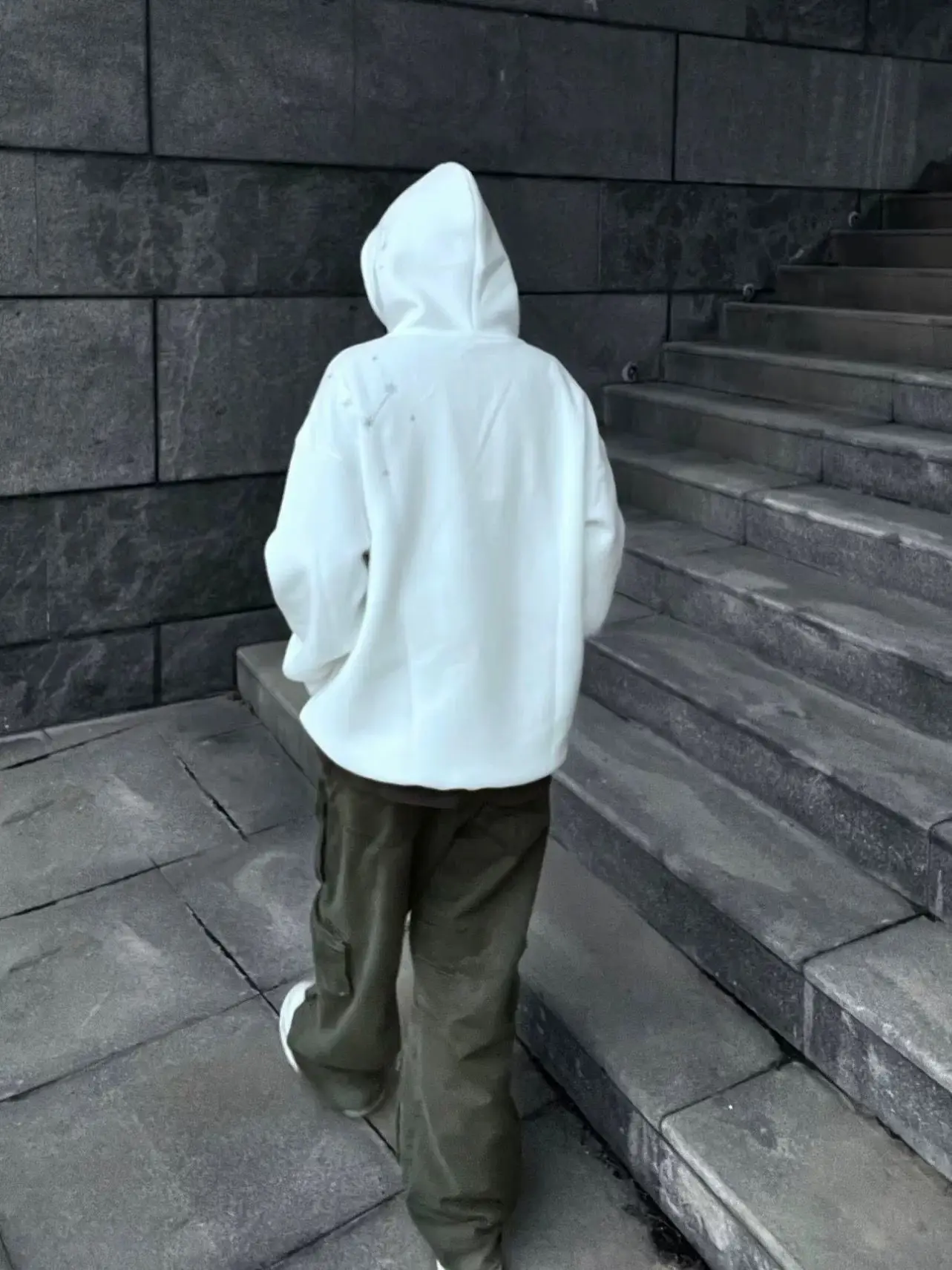 Korean High Street Embroidered Star Hoodie Autumn Winter Loose Casual Women's Hoodie Sweatshirt Coat Y2k Streetwear