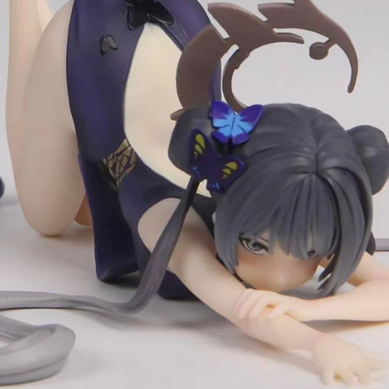 Blue Archive Kisaki Anime Figure - Lying Posture Girls Action Model Statue Doll for Collection And Decoration Birthday Gift