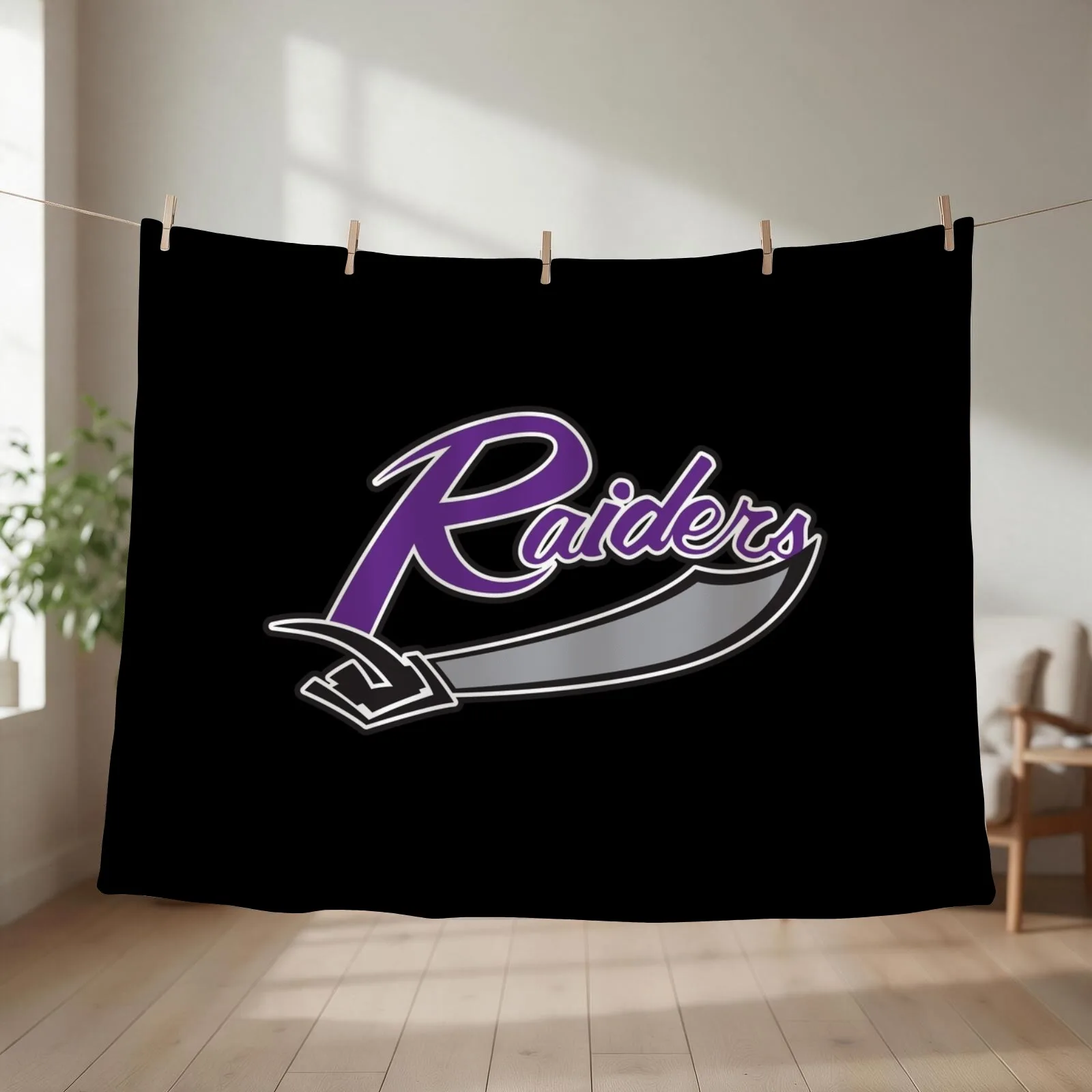 Mount Union raiders Throw Blanket couch cozy soft plush fuzzy picnic outdoor blanket