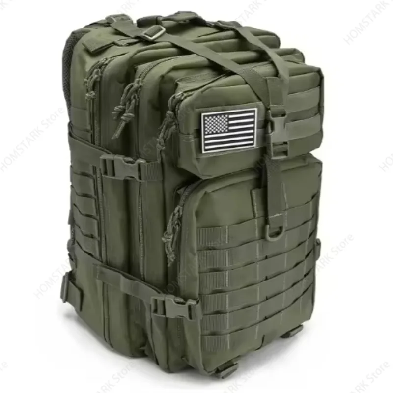 45L Tactical Backpack, Waterproof Lightweight Adjustable Outdoor Rucksack for Camping Hiking Travel Use