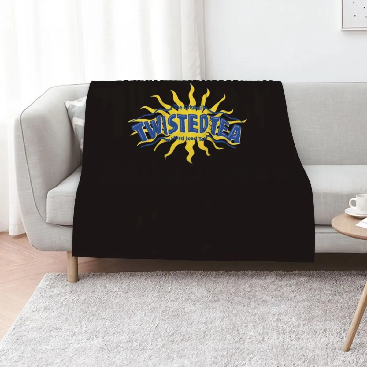 Twisted Tea Logo Throw Blanket Thins For Sofa Thin Shaggy Luxury Thicken decorative Sofas Blankets