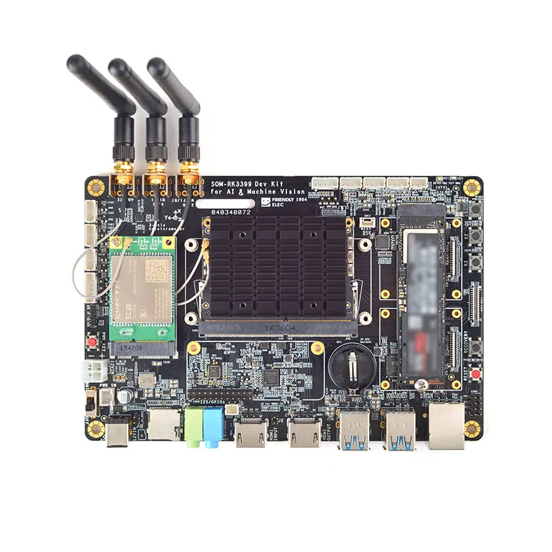 

Friendly SOM-RK3399V2 core board, 4GB memory 16GB flash memory HDMI IN dual MIPI dual frequency WiFi