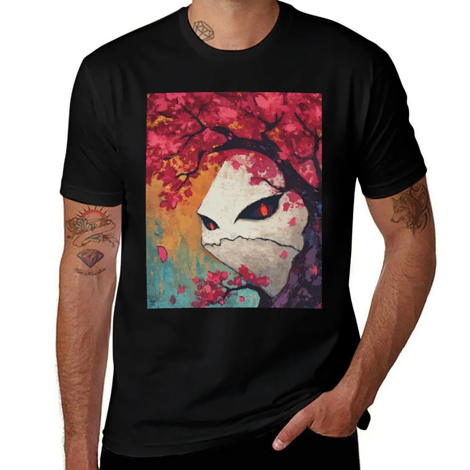 Футболка Guardian Kodama Yokai, спортивная быстросохнущая футболка для мужчин
