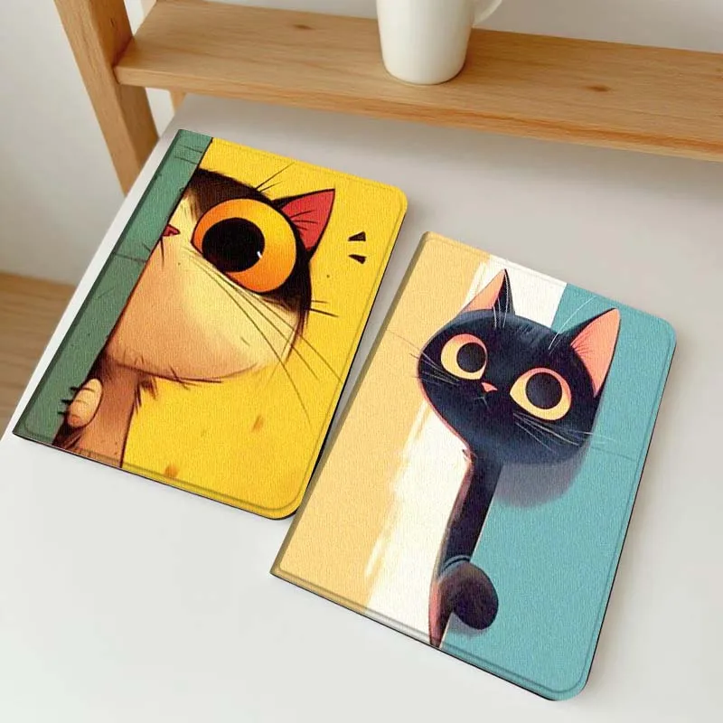 

Мягкий чехол для планшета с мультяшным котом, популярный для Samsung Galaxy Tab A7, A8, A9, A11, S6, S11, 10.1, 10.4, 10.5 дюймов, Lite, Plus. Отличный подарок.