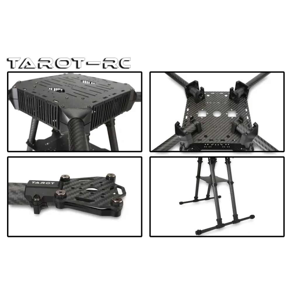 タロットマルチローターフレーム/非折りたたみクアッドコプター 680/金属モデル TL680A 航空機 RC ドローン写真撮影用